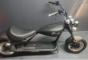 Электромотоцикл CityCoco Electric Chopper Black